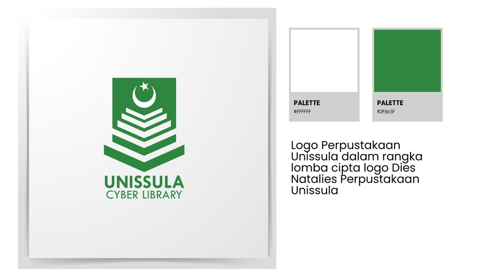 Jasa desain logo UniSSula Cyber Library, contoh desain logo perpustakaan, logo perpustakaan online, design logo perusahaan, bikin logo online.