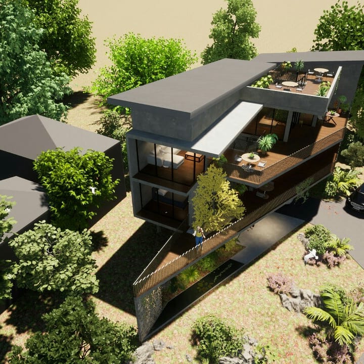 3D & Perspektif - GAMBAR 3D MODEL & ANIMASI - 5