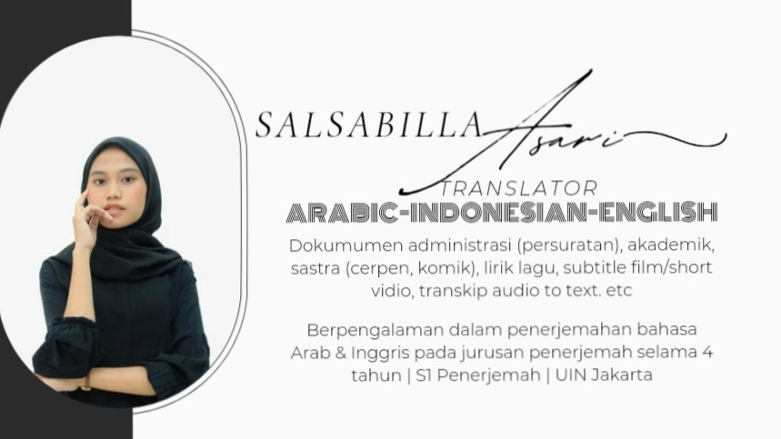 Jasa Penerjemah, Translate dan Terjemahan Bahasa Arab - Penerjemahan AR - IND | IND - AR | EN - IND | IND - EN | AR - EN | EN - AR