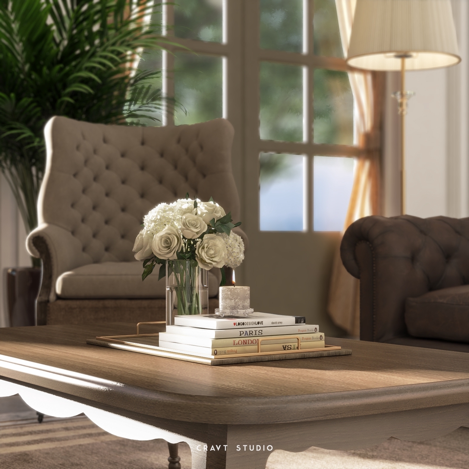 3D & Perspektif - Visualisasi gambar 3D realistic rendering - 3