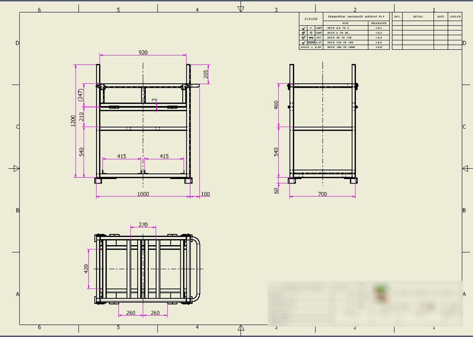 เขียนแบบวิศวกรรมและออกแบบโครงสร้าง - ออกแบบและเขียนแบบ 2D - 3D งานชื้นส่วนเครื่องกล เครื่องจักร Automation / Production Line ฯลฯ - 7