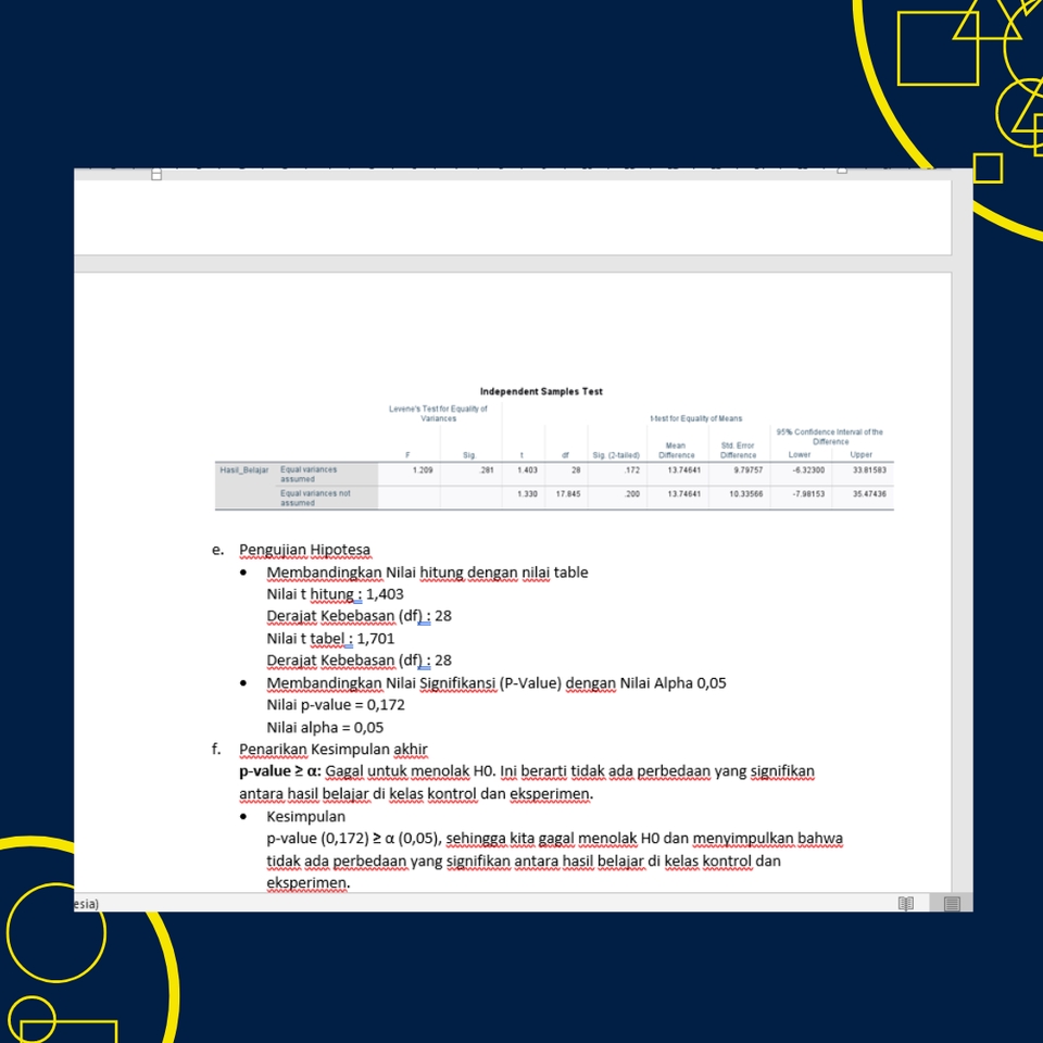Analisis Data - Jasa Olah Data Statistika/SPSS - 6