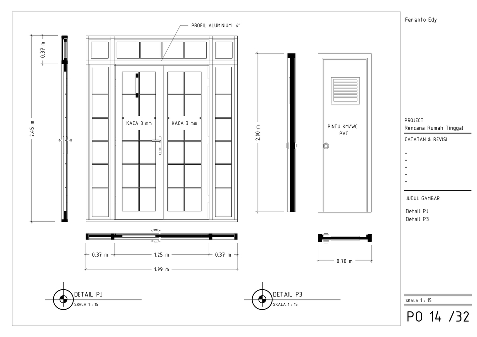 CAD Drawing - Desain Rumah Impianmu disini MURAH, Cepat dan Berkualitas - 9