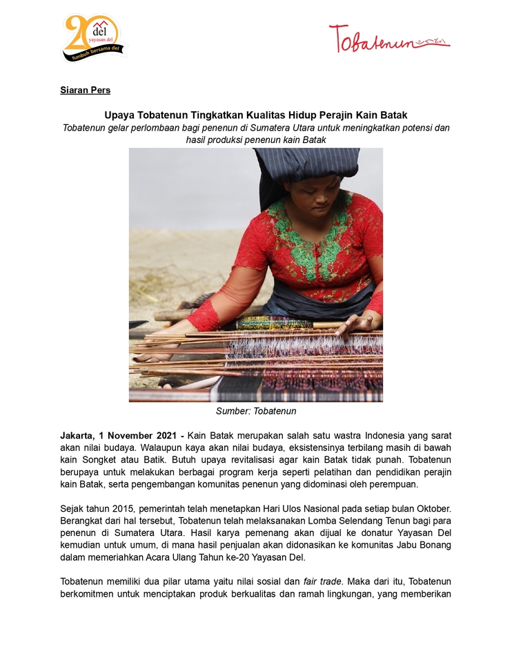 Jasa copywriting konten writer untuk menulis artikel tentang kain Batak dan budaya Sumatera Utara.