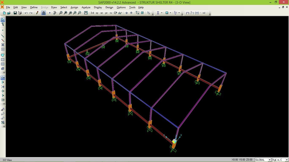 CAD Drawing - Perencanaan Arsitektur & Struktur Bangunan - 26