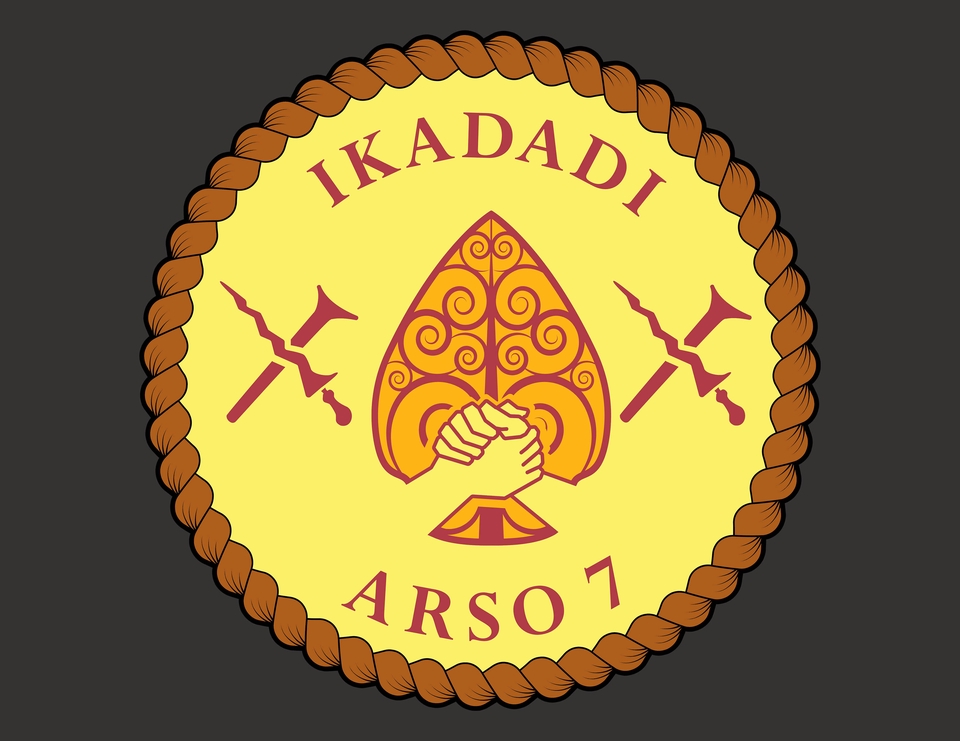 Logo Ikadadi Arso 7 desain logo keren untuk perusahaan, club motor, dan komunitas di Indonesia.