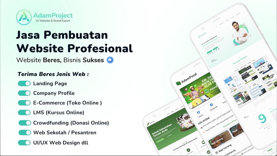 Jasa Pembuatan Website Profesional Premium