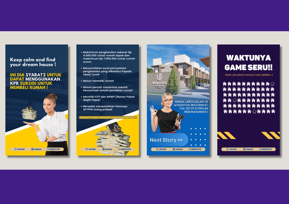 Banner Online - DESAIN 1 FEED INSTAGRAM + CAPTION ATAU DESAIN 1 STORY INSTAGRAM - 6