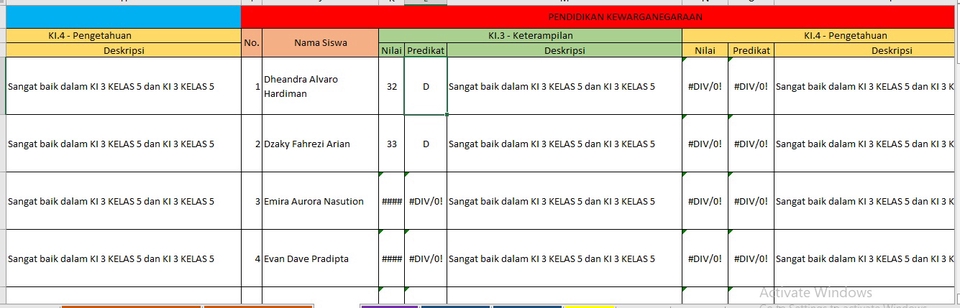 Entri Data - Entry Data Excel dan Pembuatan Formula - 7