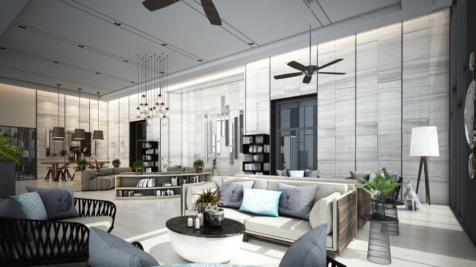 3D Perspective - รับเขียนภาพ 3D Perspective ภายใน บ้าน คอนโด ร้านค้า โรงแรม - 1
