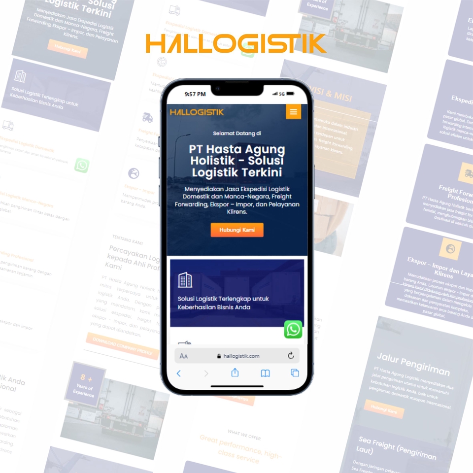 Jasa pembuatan website profesional dan custom untuk perusahaan dengan harga terjangkau. Hubungi kami untuk konsultasi pembuatan website.