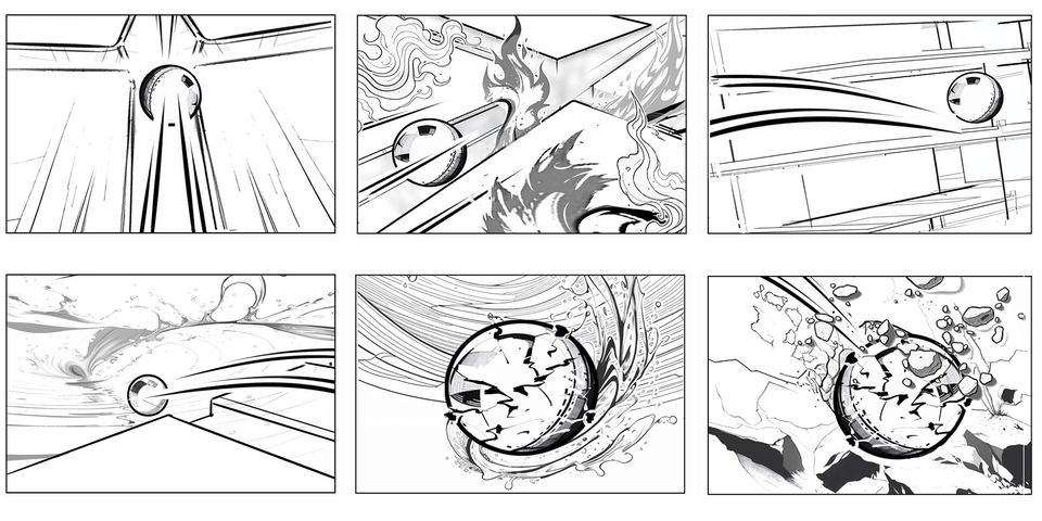 storyboard Script Visualization