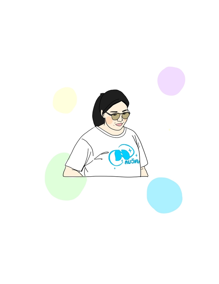 วาดภาพการ์ตูน - รับวาดภาพการ์ตูน คน สัตว์ สิ่งของ Digital painting  - 6