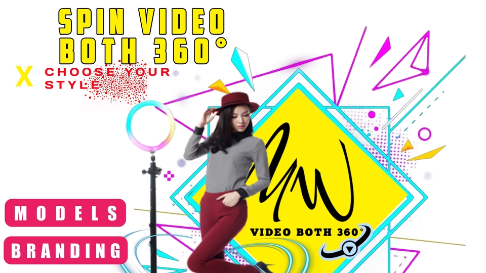 Jasa Lainnya di Visual dan Audio - Mw spin 360° video both - Banyumas | Jateng