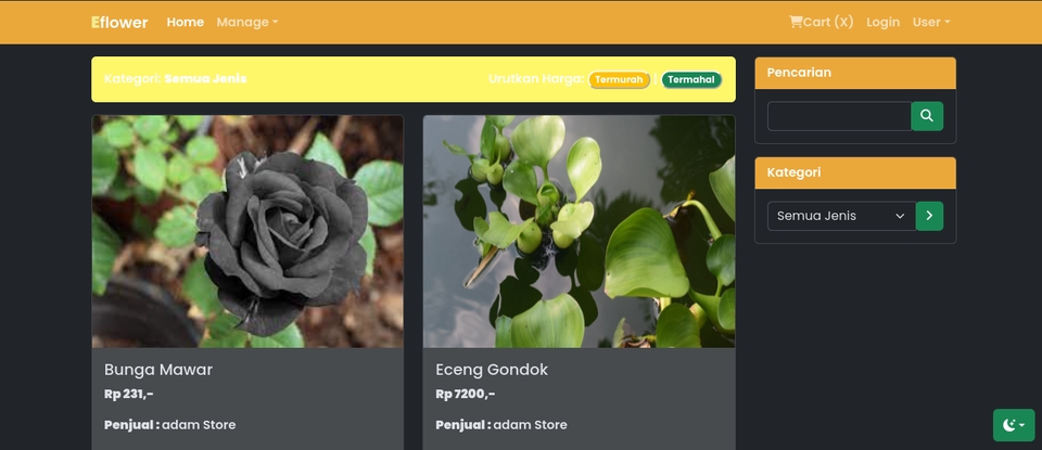 Jasa pembuatan website toko online dengan desain modern dan profesional. Harga pembuatan website toko online murah, mulai dari Rp 7300. Layanan pembuatan website toko online terpercaya.