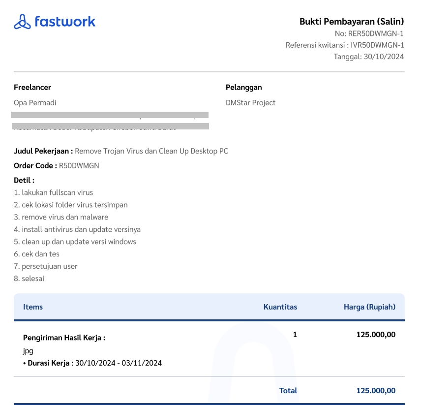Technical Support - Layanan IT Support Specialist Desktop PC / Laptop dan Microsoft Office 365 - 12