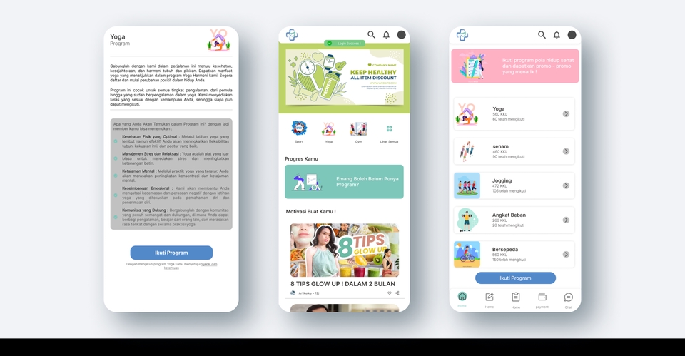 UI & UX Design - UI/UX Design for Mobile, Web, & Company Profile - 2