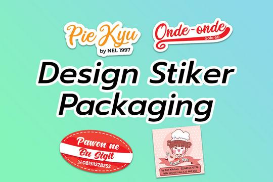 Jasa Pembuatan Motion Graphic & Animasi Explainer - Stiker Packaging