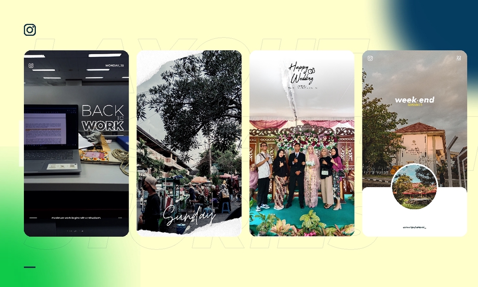 Banner Online - Jasa Desain Story Instagram Typography dll - 5