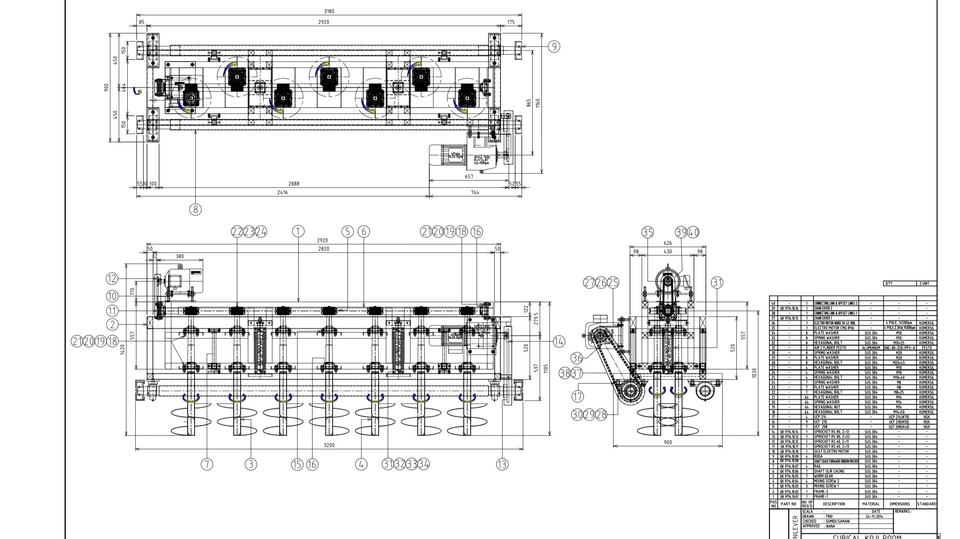 CAD Drawing - Technical Drawing Mechanical Engineering, Steel Structure, Piping Instrument dan Arsitechture - 1