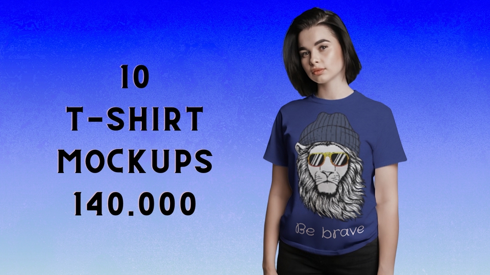 Desain Kaos & Motif - Desain Kaos Mockup - 2