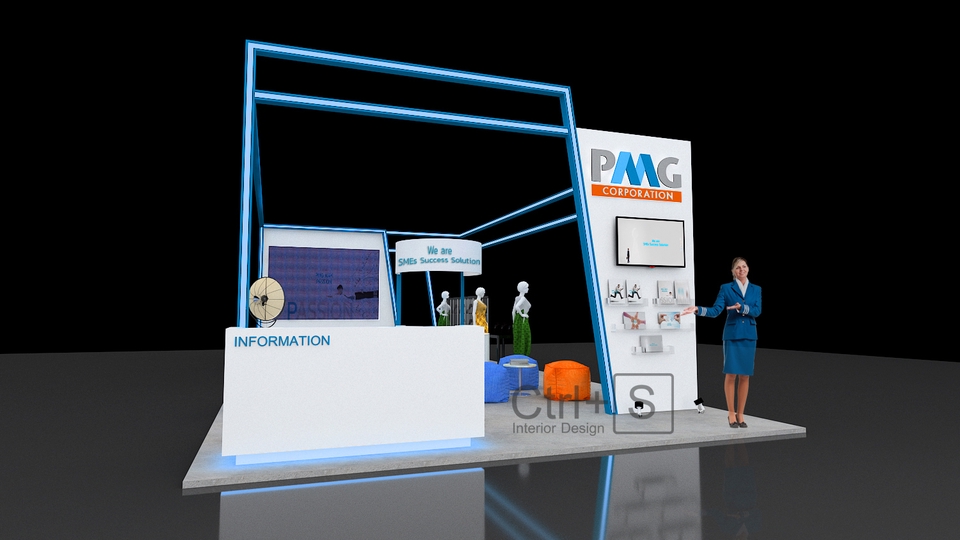 ออกแบบตกแต่งภายในและภายนอก - Interior Design, Booth Exhibition รับออกแบบตกแต่งภายใน - 5