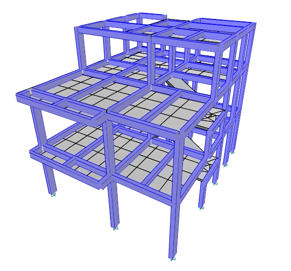 CAD Drawing - Jasa Analisis Struktur PBG Rumah Tinggal | Ruko | Kantor | Bangunan >2 Lantai - 6
