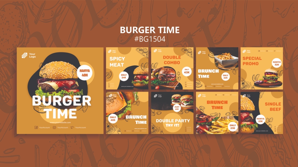 Banner Online - Desain Banner Online, Feed, Story Instagram - 1