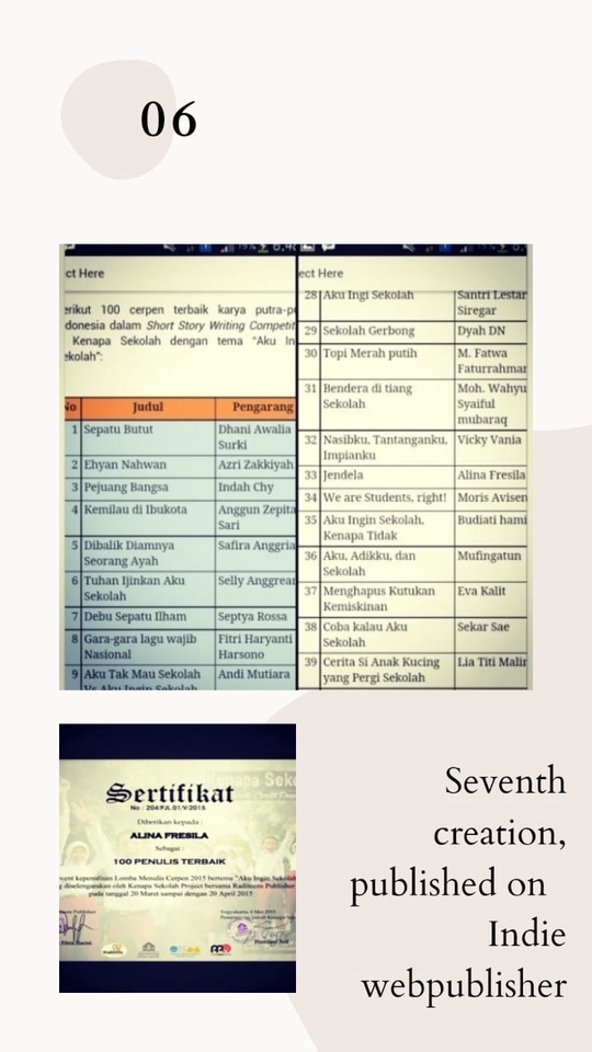 Penulisan Konten - Jasa ghostwriter; Cerpen & Novel - 18
