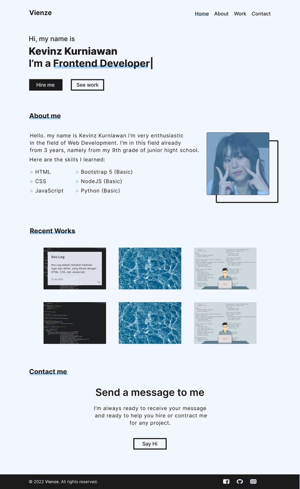 Web Development - Create Website Landing Page - 3