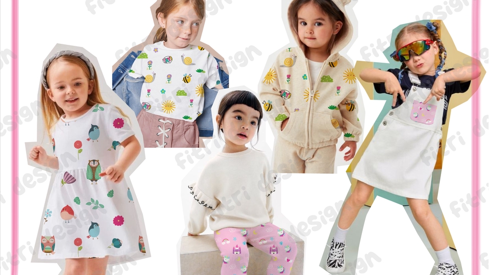 Desain Kaos & Motif - seamless pattern 2 hari jadi - 1