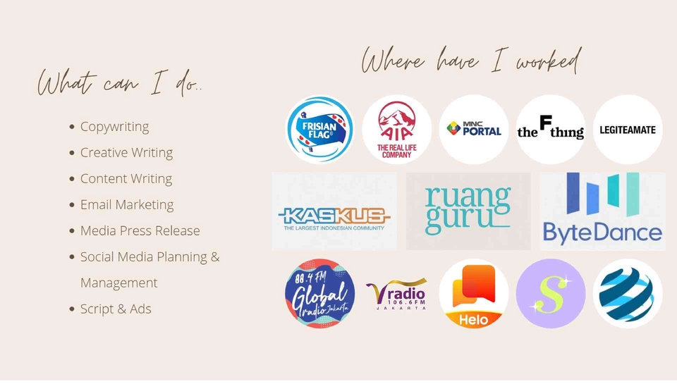 Jasa Copywriting Freelance - Konten Writer Indonesia - Freelance Writing