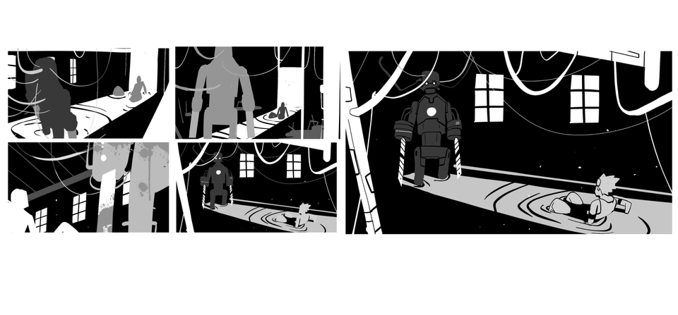 วาด/ออกแบบสตอรี่บอร์ด - รับวาด Storyboard/ Beatboard/ Animation/ Movie - 32