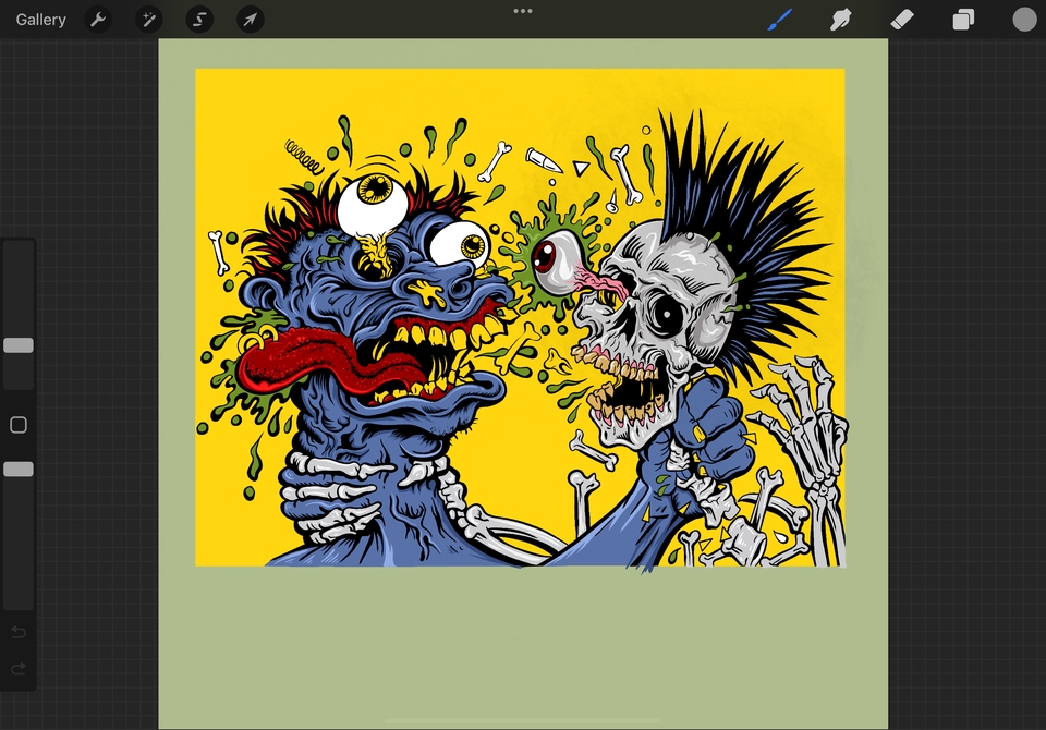 Gambar dan Ilustrasi - detailed illustration 2D - 10