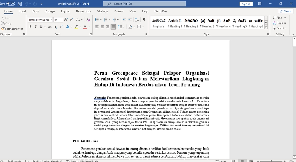 Pengetikan Umum - Terima Jasa Pembuatan Artikel Ilmiah Soshum - 2