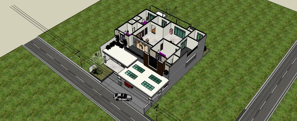CAD Drawing - Jasa Desain Gambar Rumah & Gambar Instalasi Mekanik dan Listrik - 10