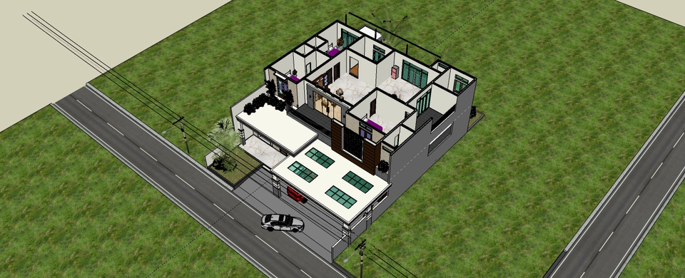 CAD Drawing - Jasa Desain Gambar Rumah & Gambar Instalasi Mekanik dan Listrik - 9