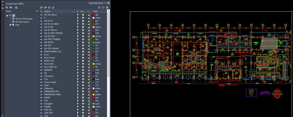 เขียนแบบวิศวกรรมและออกแบบโครงสร้าง - รับงานเขียนแบบ สถาปัตย์ โครงสร้าง 2D 3D Autocad Sketchup - 2