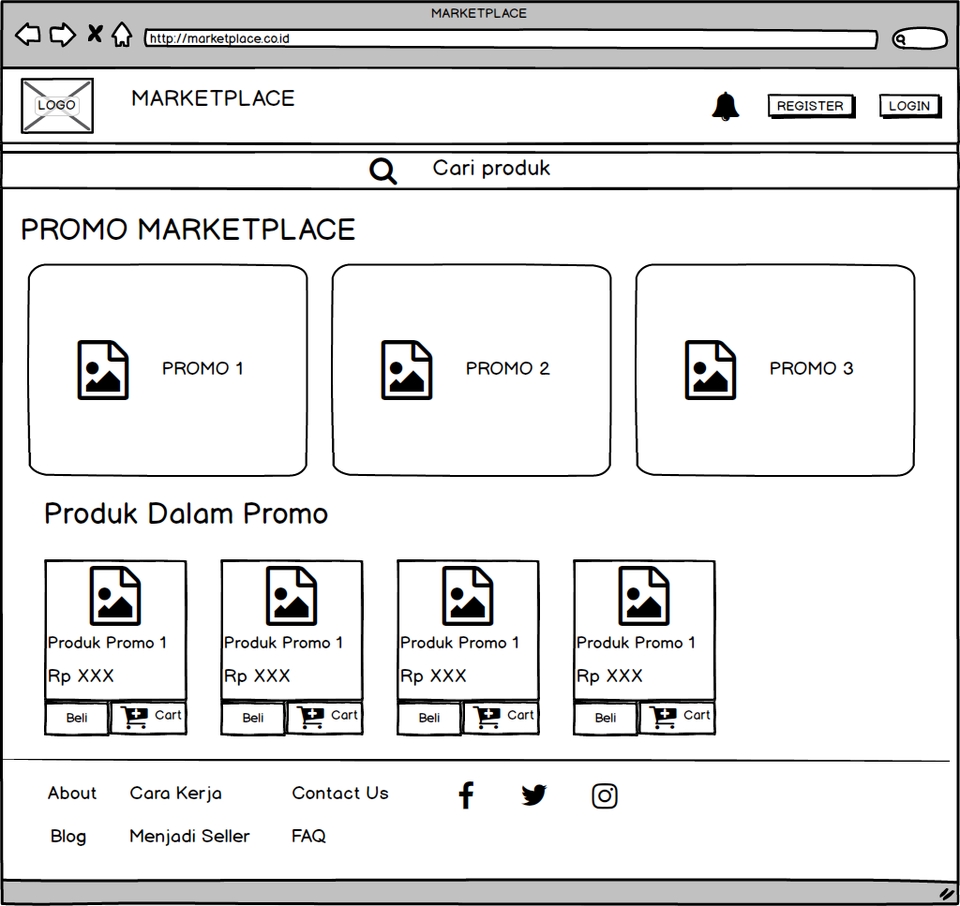 Jasa Lainnya - JASA PEMBUATAN WIREFRAME/MOCKUP APLIKASI / WEB SEDERHANA - 6