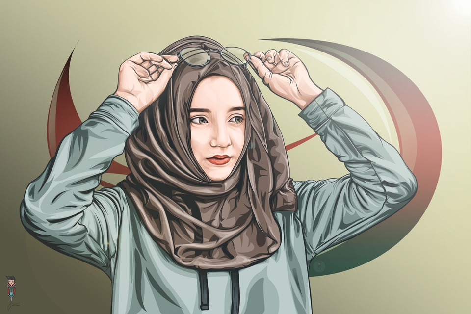 Gambar dan Ilustrasi - Ilustrasi Kartun atau Vector Wajah - 6