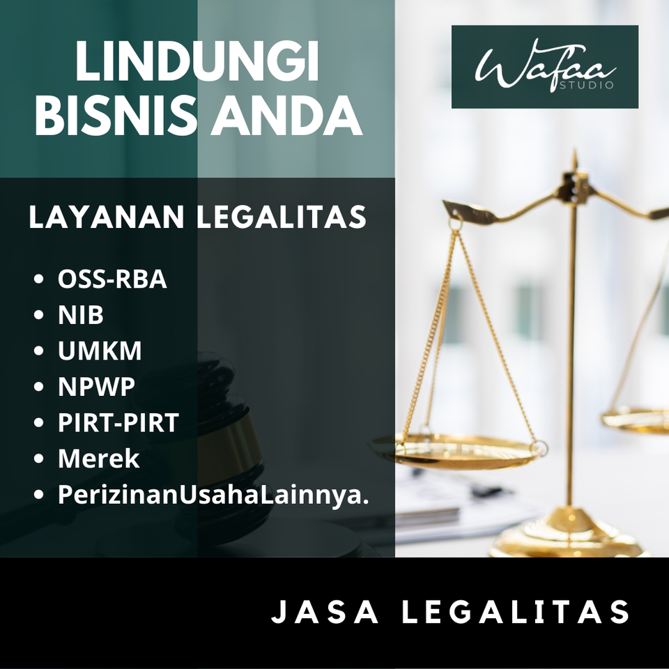 Hukum - [UMK] Layanan Pembuatan NIB OSS RBA dan Perizinan Usaha Lainnya - 3