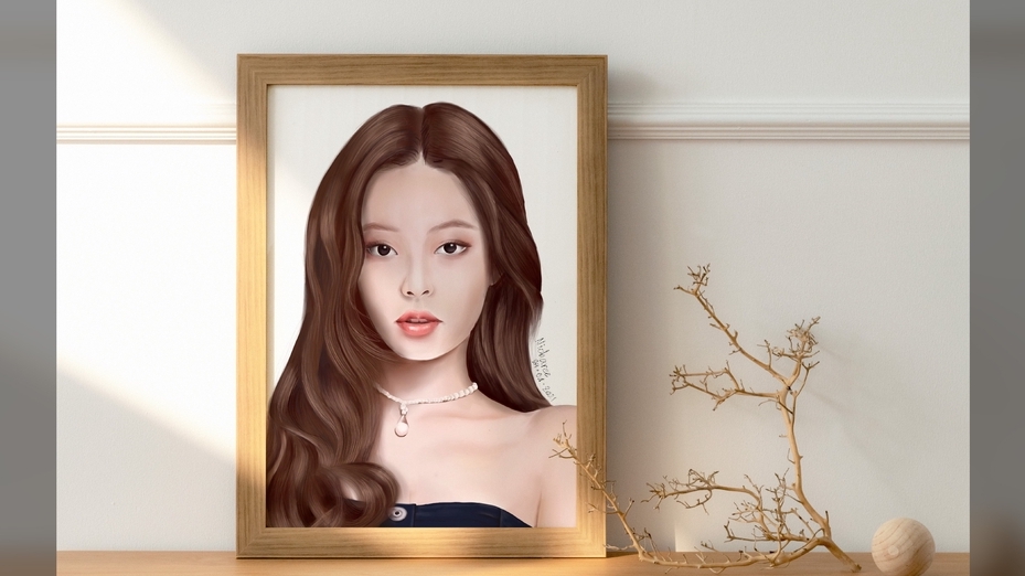 วาดภาพเหมือน Portrait - รับวาดภาพเหมือน Digital Painting - 1