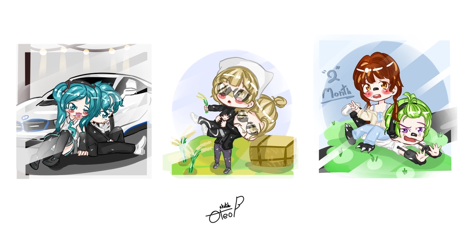 วาดแฟนอาร์ต - ChibiFan รับวาด Fan Art ทุกอย่างที่คุณนึกได้ - 6