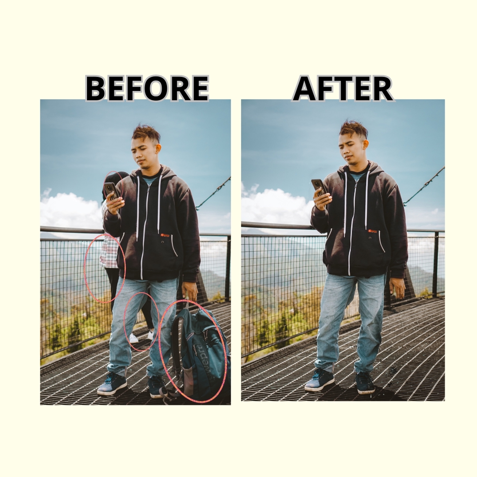 Edit Gambar & Photoshop - edit foto menghilangkan objek/remove objek - 4