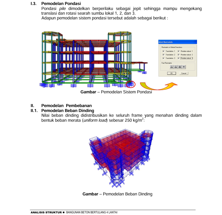 Jasa drafter autocad murah untuk desain pondasi bangunan