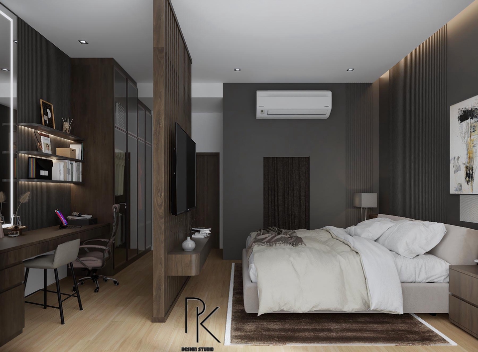 รับออกแบบตกแต่งภายในบ้าน สไตล์โมเดิร์น