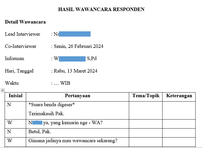 Pengetikan Umum - Jasa Transkripsi / Transcriber Audio Verbatim (Bahasa Indonesia) - 2