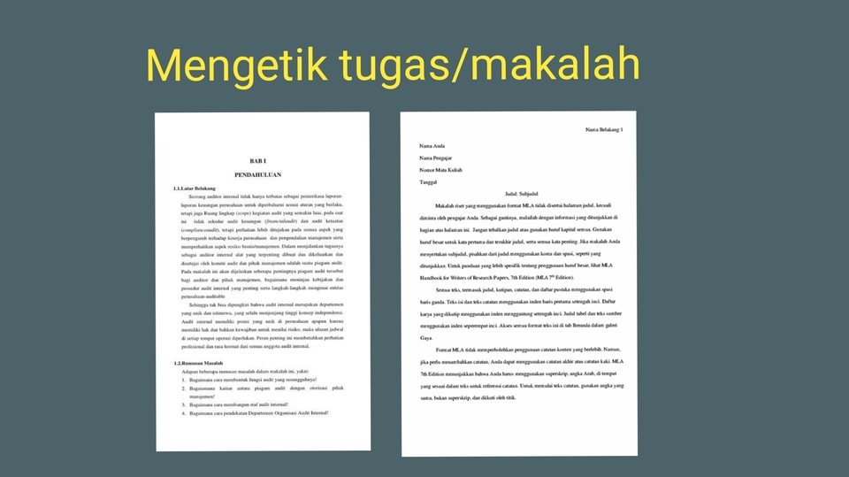 Pengetikan Umum - TUGAS / MAKALAH (PENGETIKAN, PENGEDITAN, PEMBUATAN) - 3