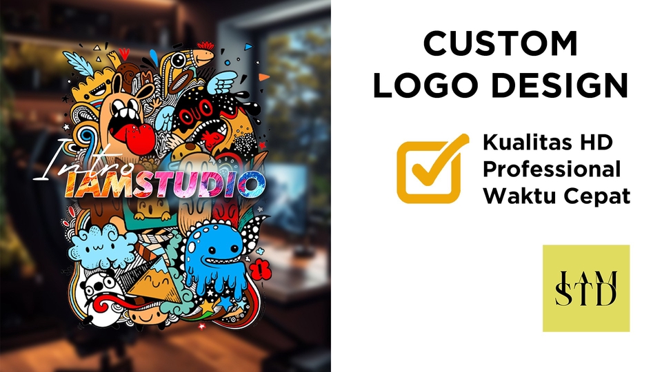 Jasa Desain Logo Profesional, Kualitas HD dan Waktu Cepat. Buat Logo Keren Online dengan Harga Terjangkau.