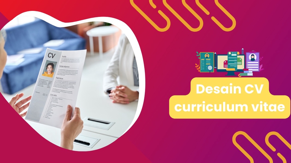 Portfolio & Resume - Desain CV (Curriculum Vitae) Menarik HRD - 1